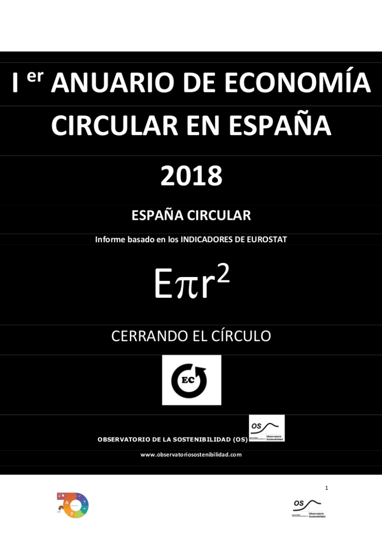 Anuario de Economía circular en España 2018