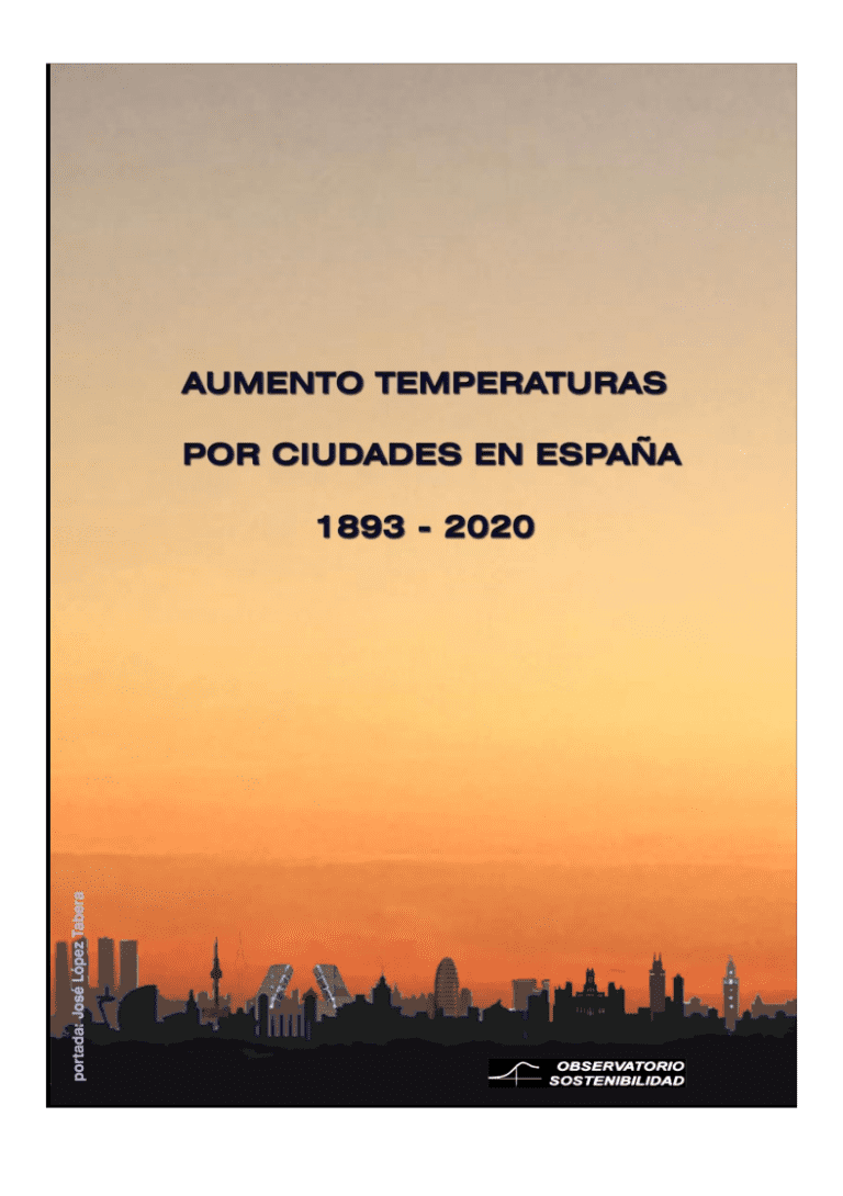 Aumento temperaturas por ciudades 2021
