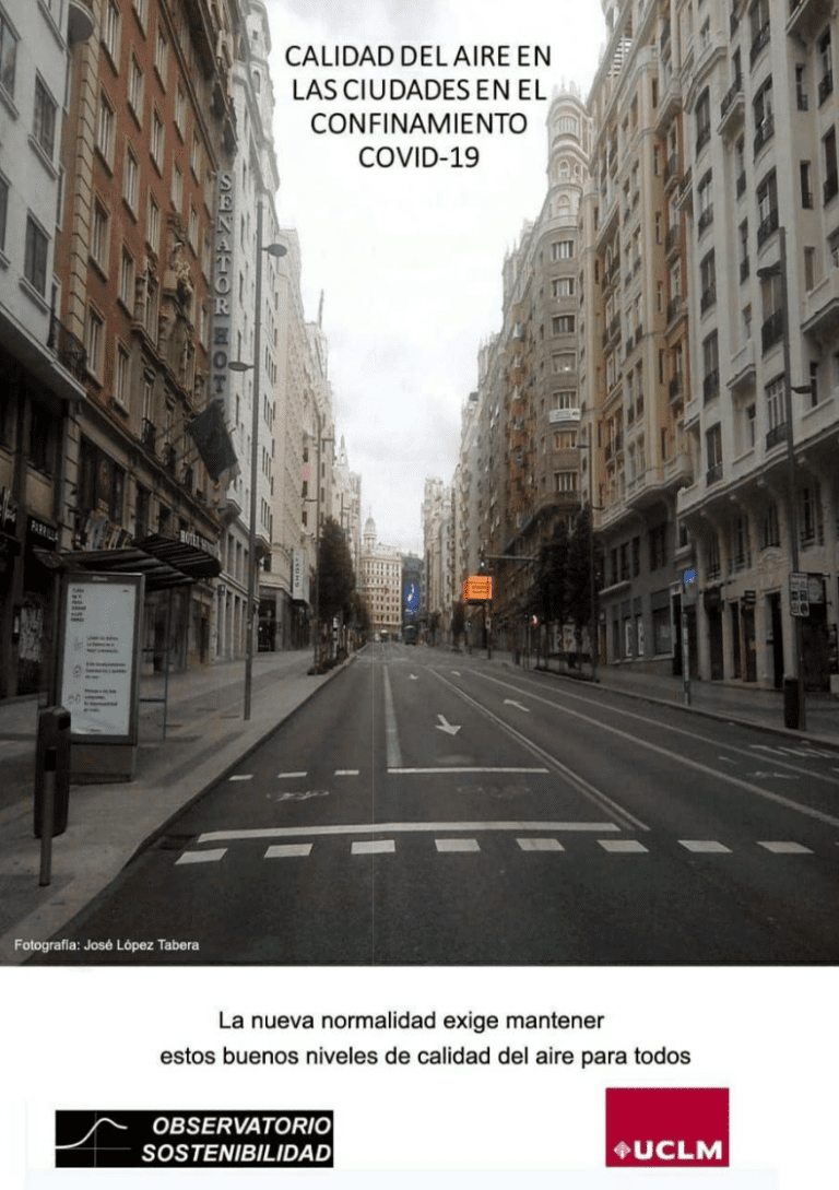 Calidad del aire en las ciudades en el confinamiento COVID-19