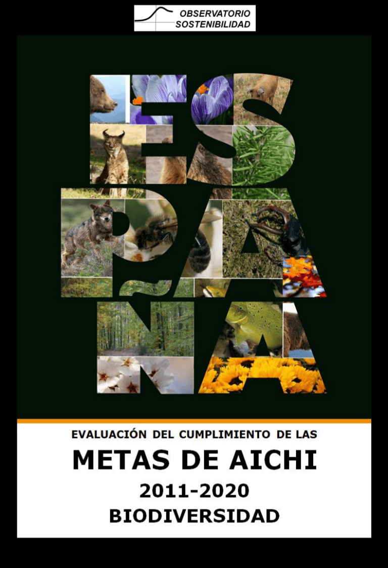Metas de Aichi de biodiversidad en España 2021