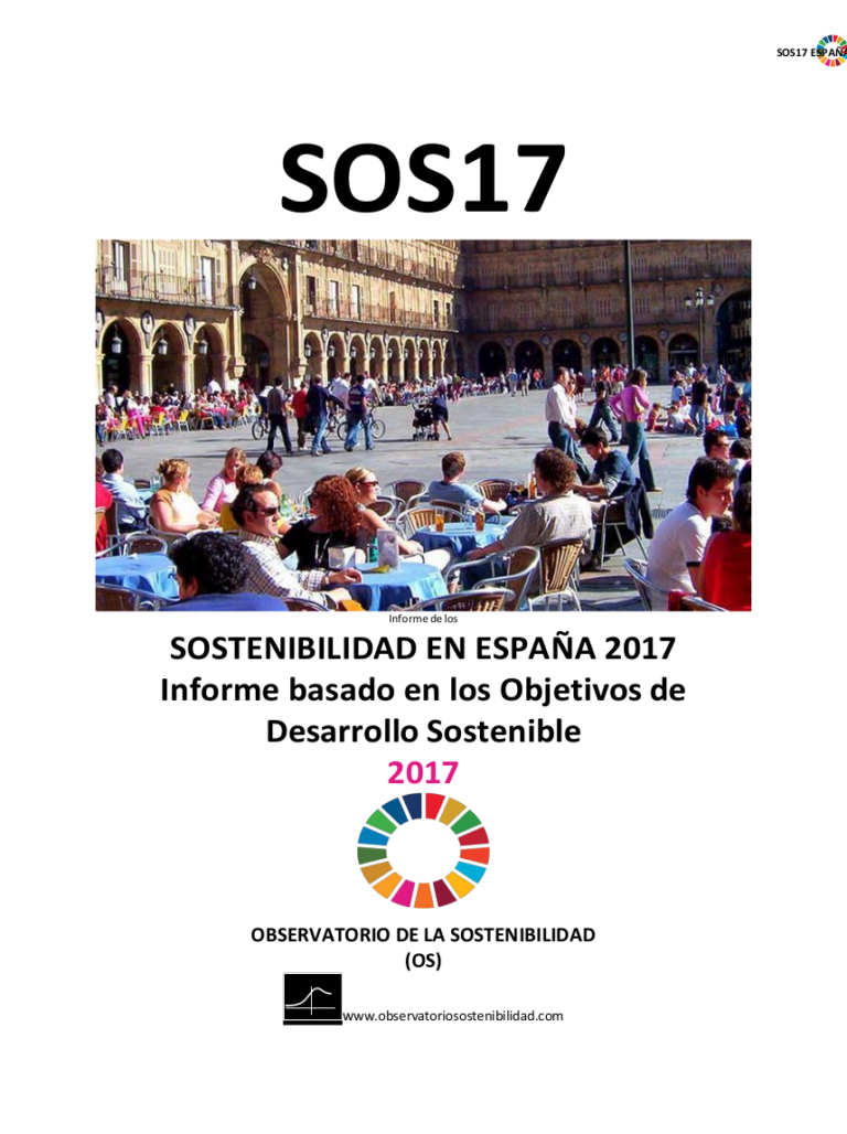 SOS17 – Sostenibilidad en España 2017